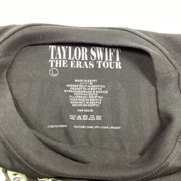 Taylor Swift The Eras Tour Official Black T-shirt New Large Merch Bag - Picture 5 of 9
